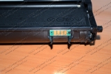 На корпусе картриджа установлен чип, который отслеживает уровень тонера и блокирует работу принтера